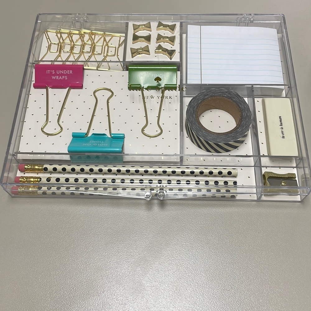 Kate Spade Whistle While You Work Tackle Box
